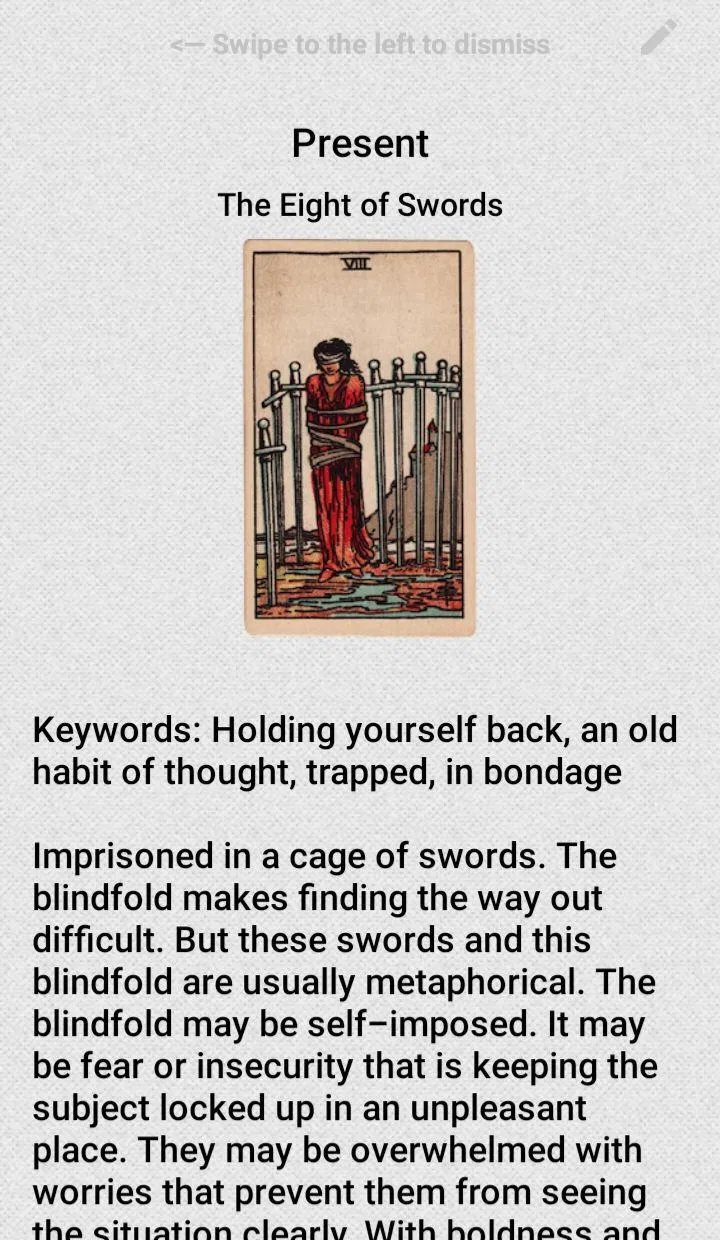 Phần diễn giải ý nghĩa của các lá bài (Ảnh: Internet). Phần diễn giải ý nghĩa của các lá bài (Ảnh: Internet).