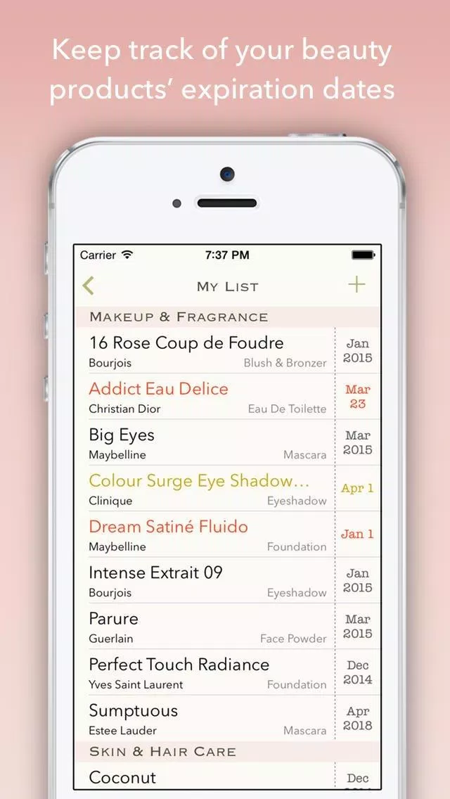 Giao diện của app Beauty Keeper (Ảnh: Internet). Giao diện của app Beauty Keeper (Ảnh: Internet).