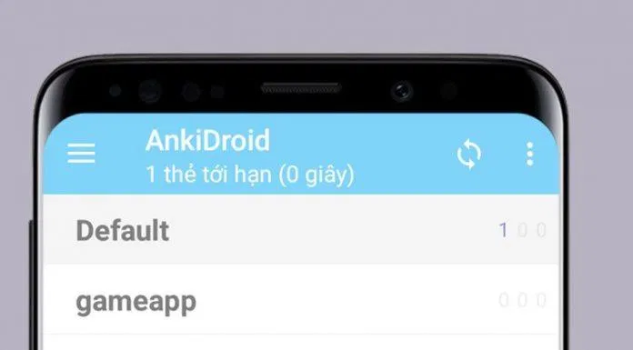 Tạo thẻ từ mới với AnkiDroid (Ảnh: Internet). Tạo thẻ từ mới với AnkiDroid (Ảnh: Internet).