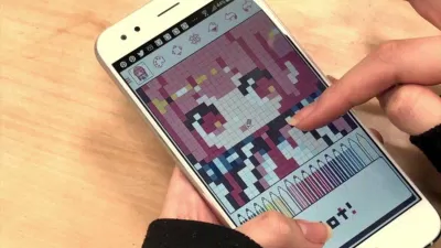 Tác phẩm được tạo ra bởi DotPict (Ảnh: Internet). Tác phẩm được tạo ra bởi DotPict (Ảnh: Internet).