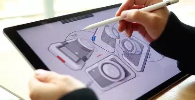 Vẽ tranh với ứng dụng SketchBook của Autodesk (Ảnh: Internet). Vẽ tranh với ứng dụng SketchBook của Autodesk (Ảnh: Internet).