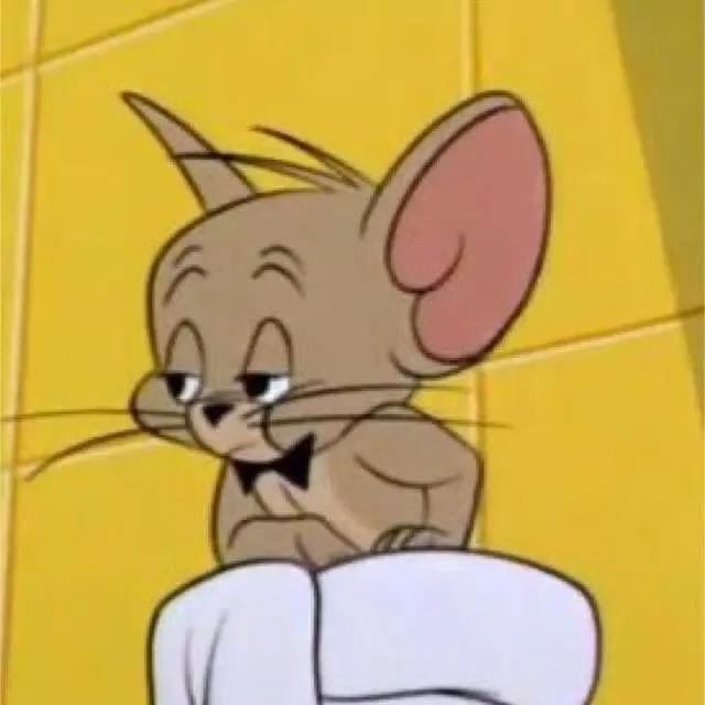 Ảnh avatar đôi Tom và Jerry hài hước. (Ảnh: Internet)