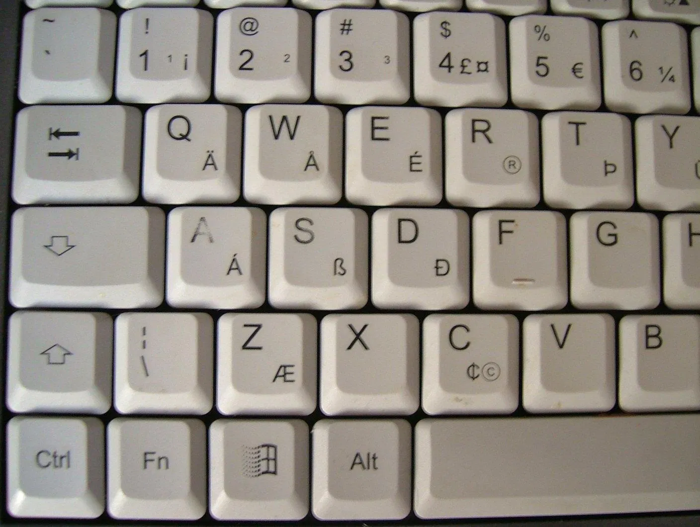 Các ký tự đặc biệt có thể gõ được với Alt Graph (Ảnh: Internet). Các ký tự đặc biệt có thể gõ được với Alt Graph (Ảnh: Internet).