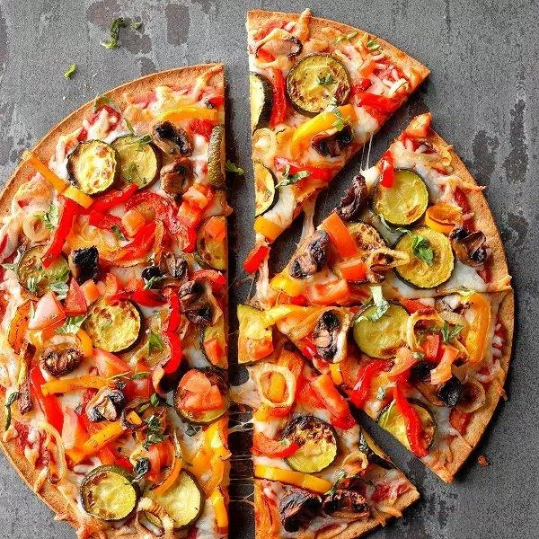 Bánh pizza nhiều rau củ quả sẽ tốt hơn cho sức khỏe (Ảnh: Internet). Bánh pizza nhiều rau củ quả sẽ tốt hơn cho sức khỏe (Ảnh: Internet).