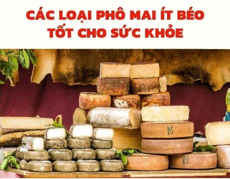 Hãy chọn các loại phô mai ít béo cho chiếc bánh pizza (Ảnh: Internet). Hãy chọn các loại phô mai ít béo cho chiếc bánh pizza (Ảnh: Internet).