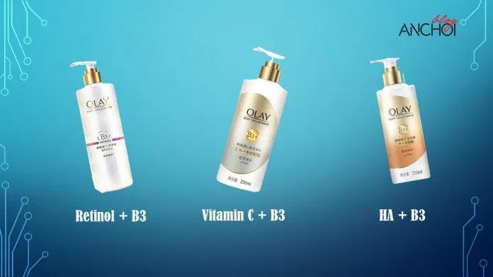 3 loại sữa dưỡng thể trắng da Olay giúp đều màu da an toàn (Ảnh: nquynhvy)
