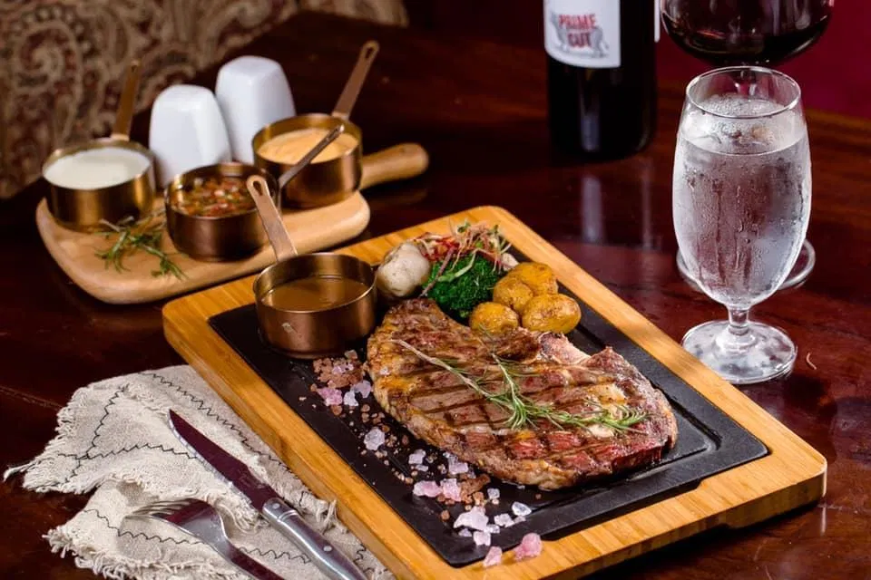 Beefsteak của Grill66 Winecellar & Steakhouse. (Ảnh: Internet)