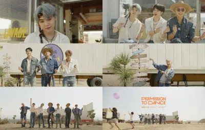BTS trong teaser "Permission to Dance" (Ảnh: Internet)