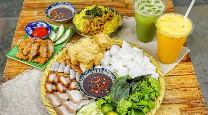 Món ăn tại Bún Đậu Hà Nội Xưa (Ảnh Bún Đậu Hà Nội Xưa)