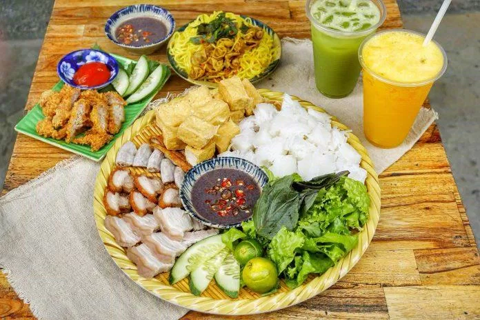 Món ăn tại Bún Đậu Hà Nội Xưa (Ảnh Bún Đậu Hà Nội Xưa)