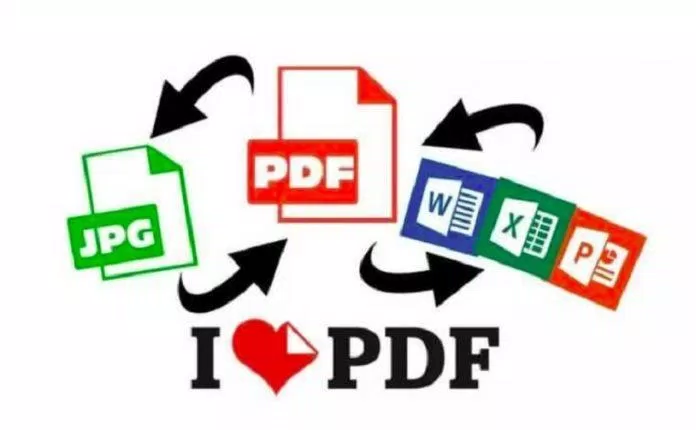 iLovePDF cho phép bạn chuyển đổi giữa PDF và các định dạng khác (Ảnh: Internet).