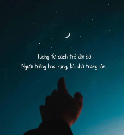 Tương tư là khi nhìn lên bầu trời, hàng vạn đám mây đều có hình dáng của người ấy. (Ảnh: Internet)