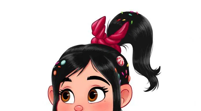 Cô bé Vanellope (Ảnh: Behance) Cô bé Vanellope (Ảnh: Behance)