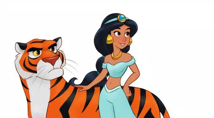 Công chúa Jasmine (Ảnh: Behance)
