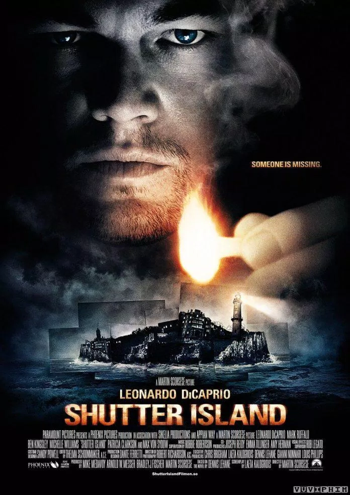 Poster phim Shutter Island - Đảo Kinh Hoàng (2010) (Ảnh: Internet)
