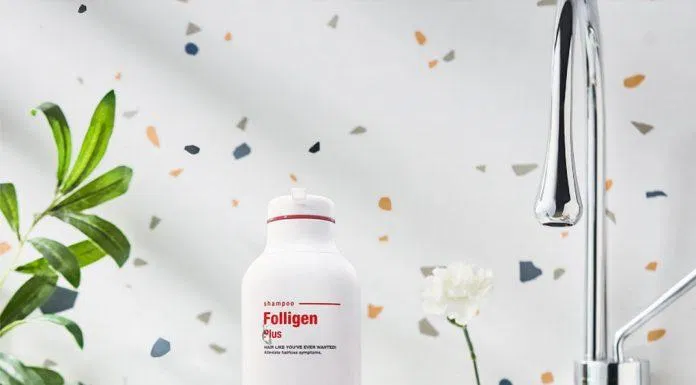 Dầu gội Dr Forhair Folligen Plus Shampoo đến từ Hàn Quốc giúp nuôi dưỡng tóc dài lâu ( Nguồn: internet)