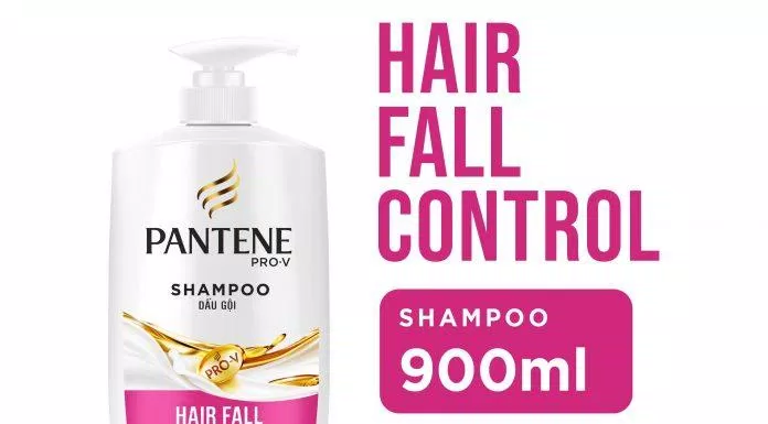 Dầu gội Pantene Hair Fall Control với công thức Pro V độc quyền ngăn rụng tóc ( Nguồn: internet)