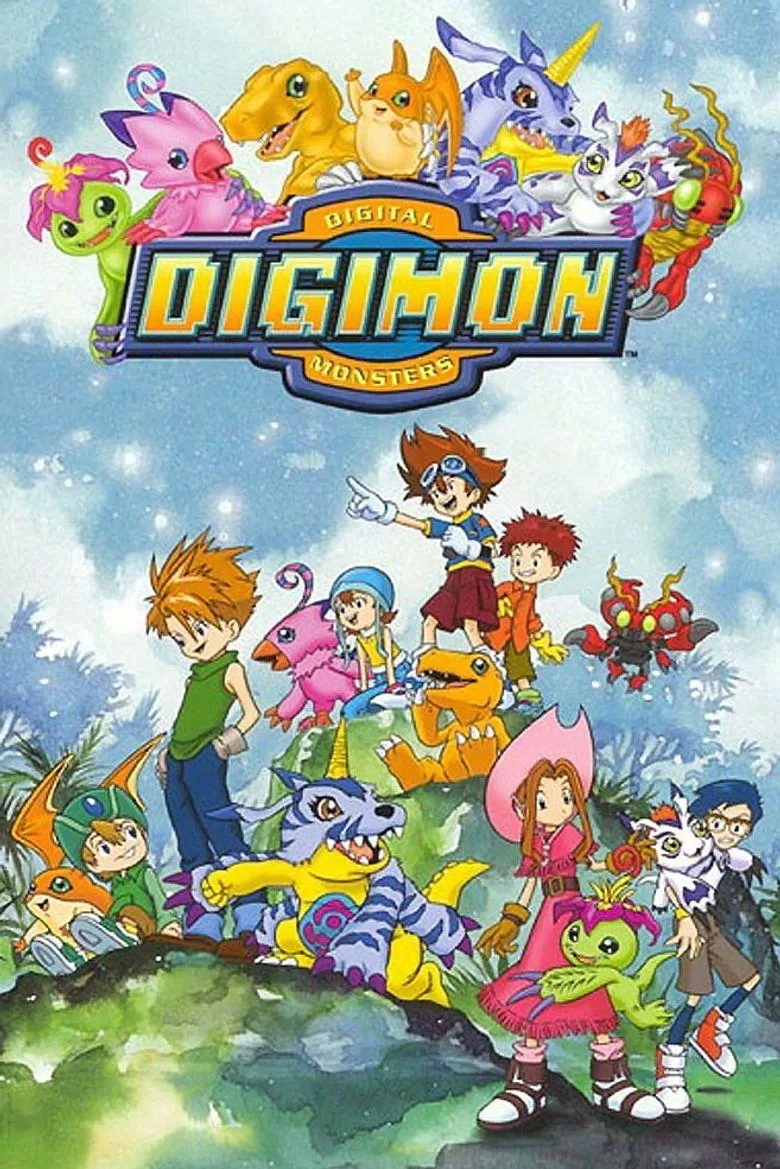 Poster anime Digimon Adventure. (Ảnh: Internet)