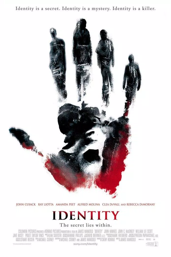 Poster phim Identity - Định Danh (2003) (Ảnh: Internet)