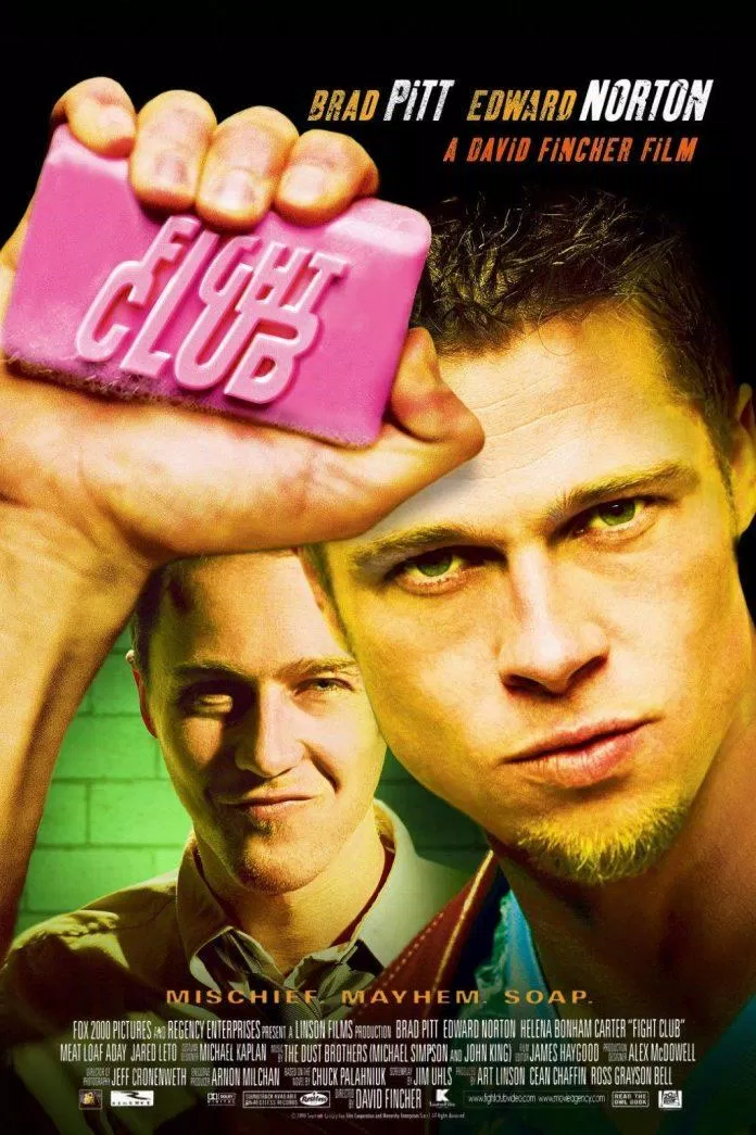 Poster phim Fight Club - Sàn Đấu Sinh Tử (1999) (Ảnh: Internet)