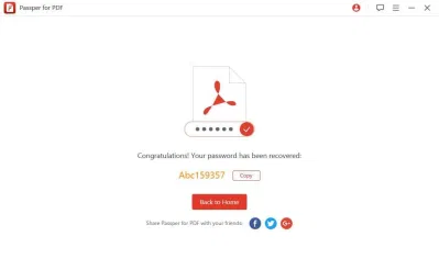Mở khóa file PDF thành công với Passper (Ảnh: Internet). Mở khóa file PDF thành công với Passper (Ảnh: Internet).