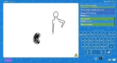 Trò chơi đoán hình vẽ của Drawize (Ảnh: Internet). Trò chơi đoán hình vẽ của Drawize (Ảnh: Internet).