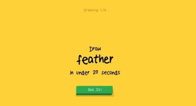 Thử thách vẽ trong 20 giây của Quick, Draw! (Ảnh: Internet). Thử thách vẽ trong 20 giây của Quick, Draw! (Ảnh: Internet).