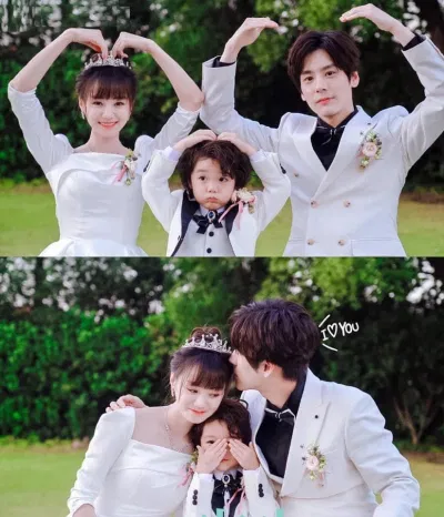 Ảnh cưới của gia đình Hạ tổng gây sốt cộng đồng mạng (Ảnh: Internet). Ảnh cưới của gia đình Hạ tổng gây sốt cộng đồng mạng (Ảnh: Internet).