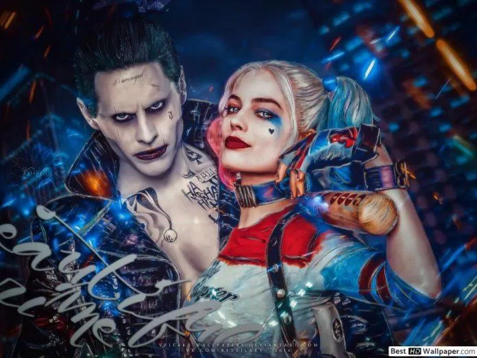 Harley Quinn và Joker có mối tình được nhiều người bàn luận (Ảnh Internet)