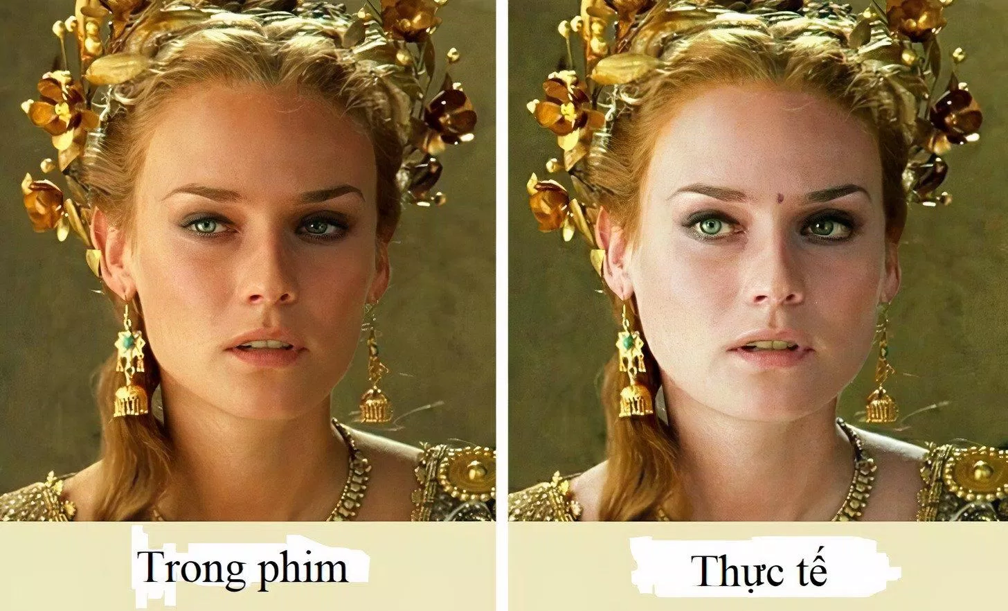 Sắc đẹp của nàng Helen khi đó khác với tiêu chuẩn của chúng ta bây giờ nhé! (Ảnh: Internet)