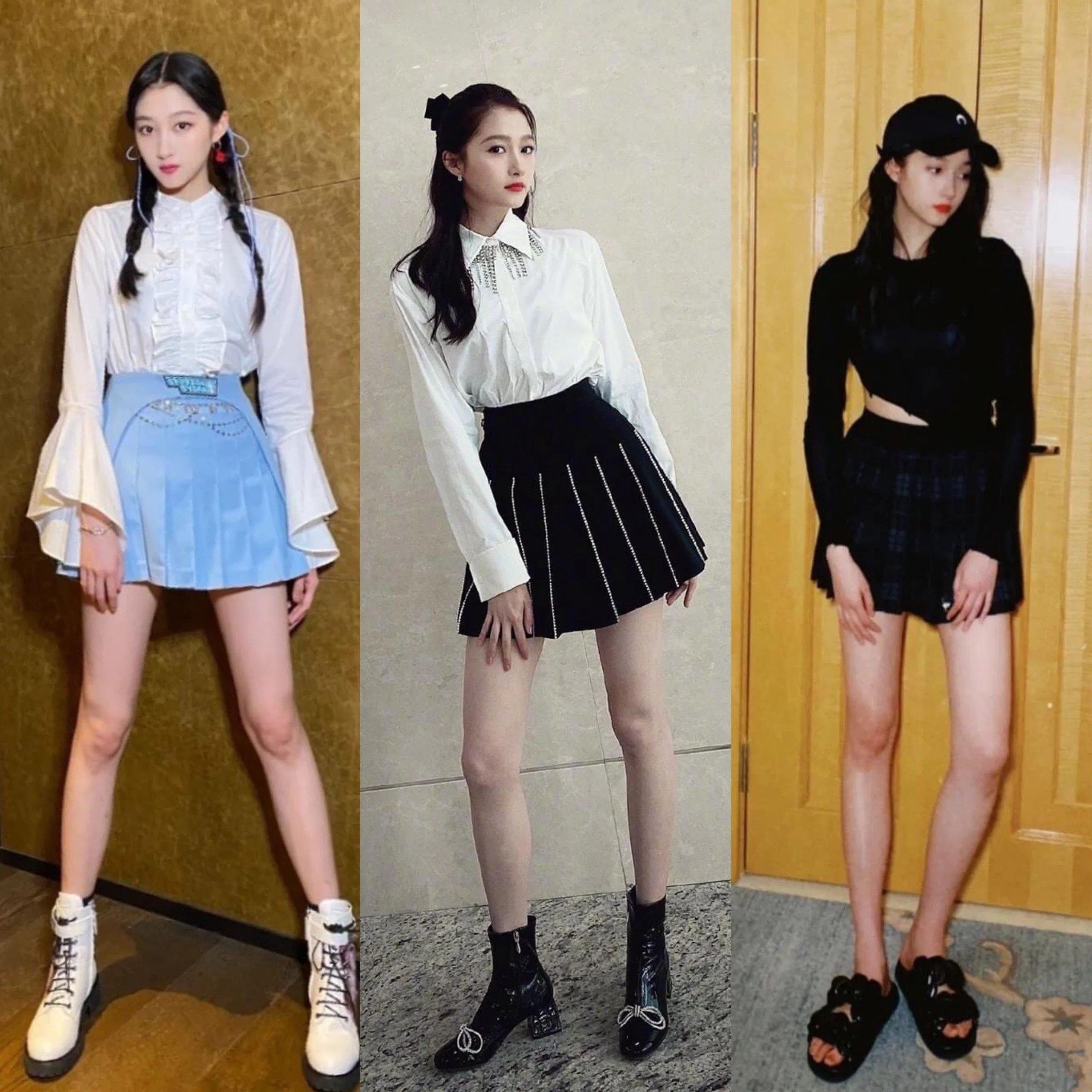 Cô nàng luôn biết khoe khéo đôi chân dài (Ảnh: Internet)