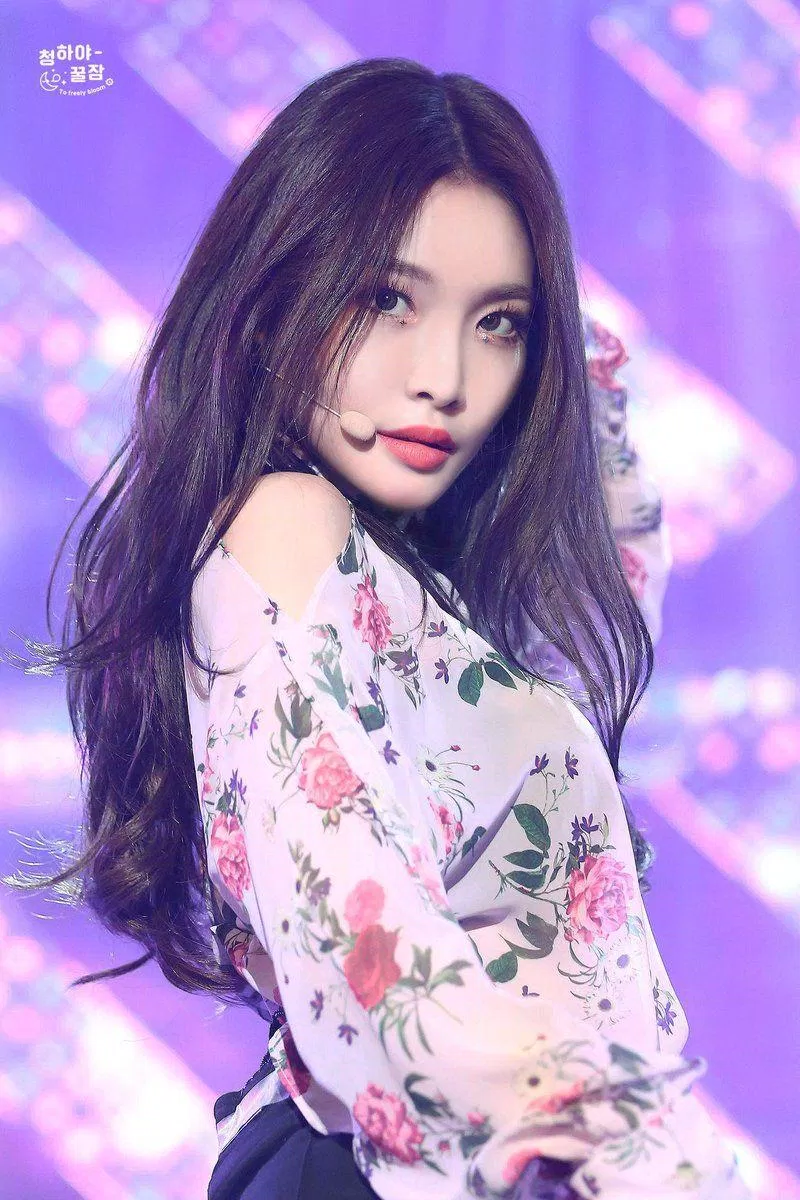 Nữ ca sĩ solo Chungha đứng hạng 8 trong danh sách những nữ idol Kpop được tìm kiếm nhiều nhất trên YouTube toàn cầu nửa đầu năm 2021. (Nguồn: Internet)