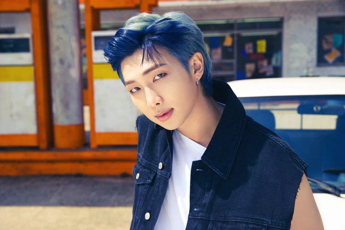 RM (BTS) đứng hạng 6 trong danh sách những nam idol Kpop được tìm kiếm nhiều nhất trên YouTube toàn cầu nửa đầu năm 2021. (Nguồn: Internet)