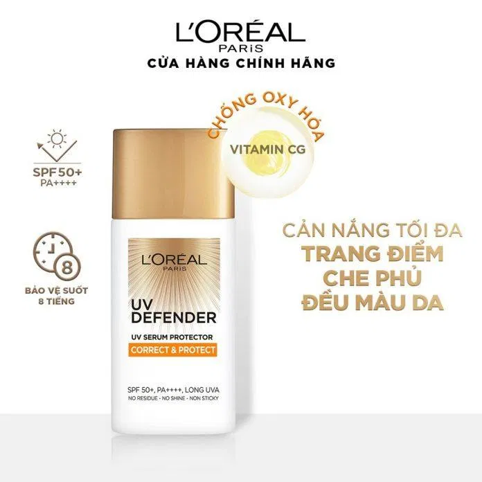Review kem chống nắng LOreal UV Defender Serum Protector: 4 tấm khiên bảo vệ siêu hoàn hảo Airlicium Alcohol Denat Bảo vệ BlogAnChoi che khuyết điểm chống nắng công dụng dưỡng ẩm Fragrance Hà Anh hyaluronic acid kem chống nắng kem chống nắng l oreal kem chống nắng L Oreal Paris UV Perfect kem chống nắng L Oreal UV Defender Kem chống nắng L Oreal UV Defender Serum Protector có tốt không kem chống nắng L Oreal UV Perfect kiềm dầu L Oreal L Oreal Paris UV Perfect L Oreal UV Defender Serum Protector Bright Clear L Oreal UV Defender Serum Protector Correct Protect L Oreal UV Defender Serum Protector Matte Fresh L Oreal UV Defender Serum Protector Moist Fresh LOréal Màng lọc Mexoryl Màng lọc Mexoryl XL nâng tone da Niacinamide review kem chống nắng sản phẩm sử dụng kem chống nắng thành phần thiết kế thương hiệu thương hiệu LOréal Vitamin B3 Vitamin CG