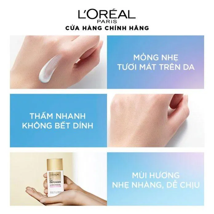 Review kem chống nắng LOreal UV Defender Serum Protector: 4 tấm khiên bảo vệ siêu hoàn hảo Airlicium Alcohol Denat Bảo vệ BlogAnChoi che khuyết điểm chống nắng công dụng dưỡng ẩm Fragrance Hà Anh hyaluronic acid kem chống nắng kem chống nắng l oreal kem chống nắng L Oreal Paris UV Perfect kem chống nắng L Oreal UV Defender Kem chống nắng L Oreal UV Defender Serum Protector có tốt không kem chống nắng L Oreal UV Perfect kiềm dầu L Oreal L Oreal Paris UV Perfect L Oreal UV Defender Serum Protector Bright Clear L Oreal UV Defender Serum Protector Correct Protect L Oreal UV Defender Serum Protector Matte Fresh L Oreal UV Defender Serum Protector Moist Fresh LOréal Màng lọc Mexoryl Màng lọc Mexoryl XL nâng tone da Niacinamide review kem chống nắng sản phẩm sử dụng kem chống nắng thành phần thiết kế thương hiệu thương hiệu LOréal Vitamin B3 Vitamin CG