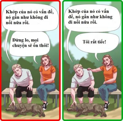 Thay vì nói những điều sáo rỗng thì hãy cảm thông (Ảnh: Internet). Thay vì nói những điều sáo rỗng thì hãy cảm thông (Ảnh: Internet).