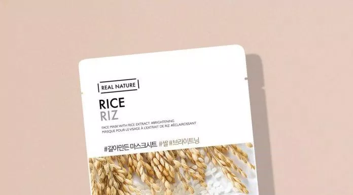 Mặt nạ gạo dưỡng sáng da The Face Shop Real Nature Rice Face Mask (ảnh: internet)