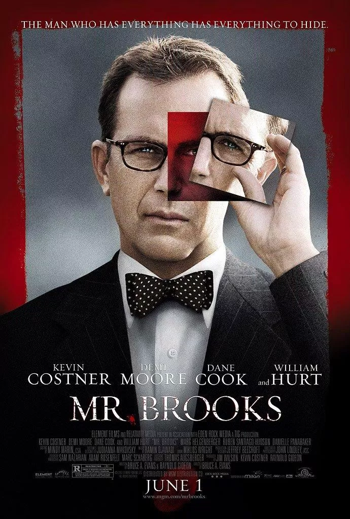Poster phim Mr. Brooks - Kẻ Sát Nhân Hai Mặt (2007) (Ảnh: Internet)