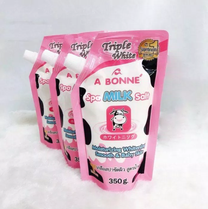 Khả năng làm sáng của A Bonne Spa Milk Salt này chưa tốt lắm (Nguồn: Internet)
