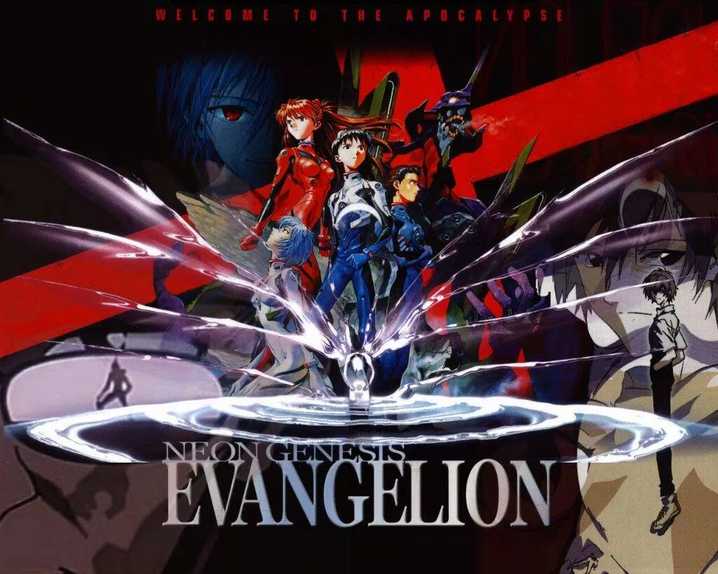 Poster anime Tân thế kỷ Evangelion. (Ảnh: internet)