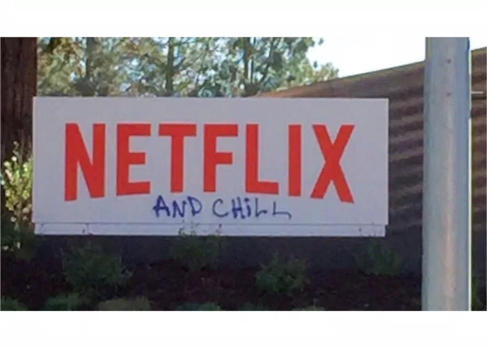 Logo của Netflix tại trụ sở chính bị một cá nhân quá khích sơn dòng chữ 