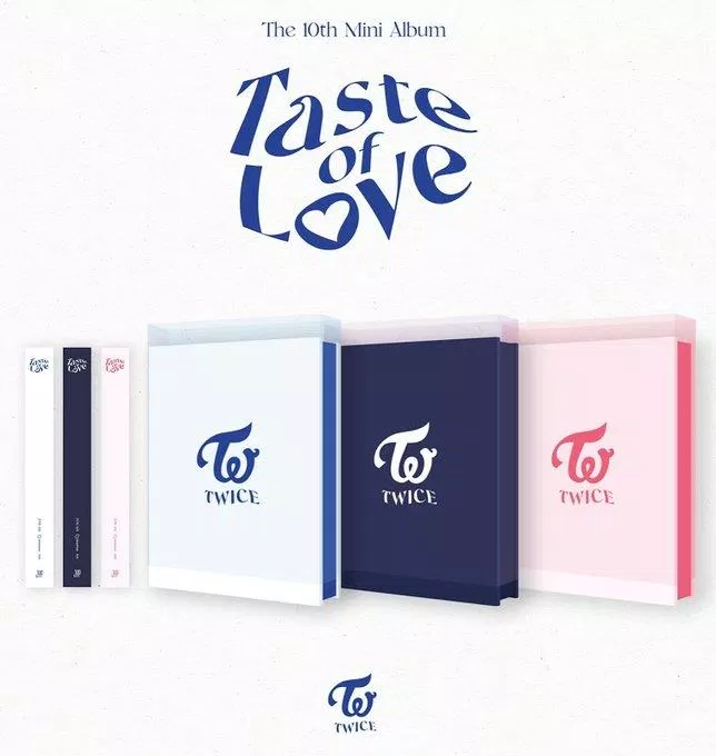 Album "Taste of Love" của nhóm nhạc nữ TWICE được vinh danh trên bảng vàng Hanteo trong top 10 album bán chạy nhất với thành tích "tẩu tán" 522,000 triệu bản. (Nguồn: Internet)