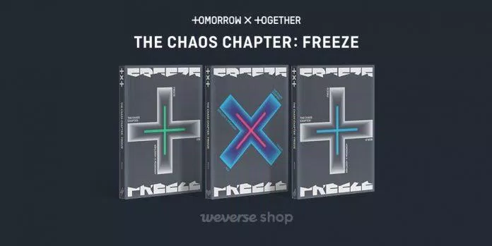 Album "The Chaos Chapter: FREEZE" của nhóm nhạc nam TXT được vinh danh trên bảng vàng Hanteo trong top 10 album bán chạy nhất với thành tích "tẩu tán" 784,000 triệu bản. (Nguồn: Internet)
