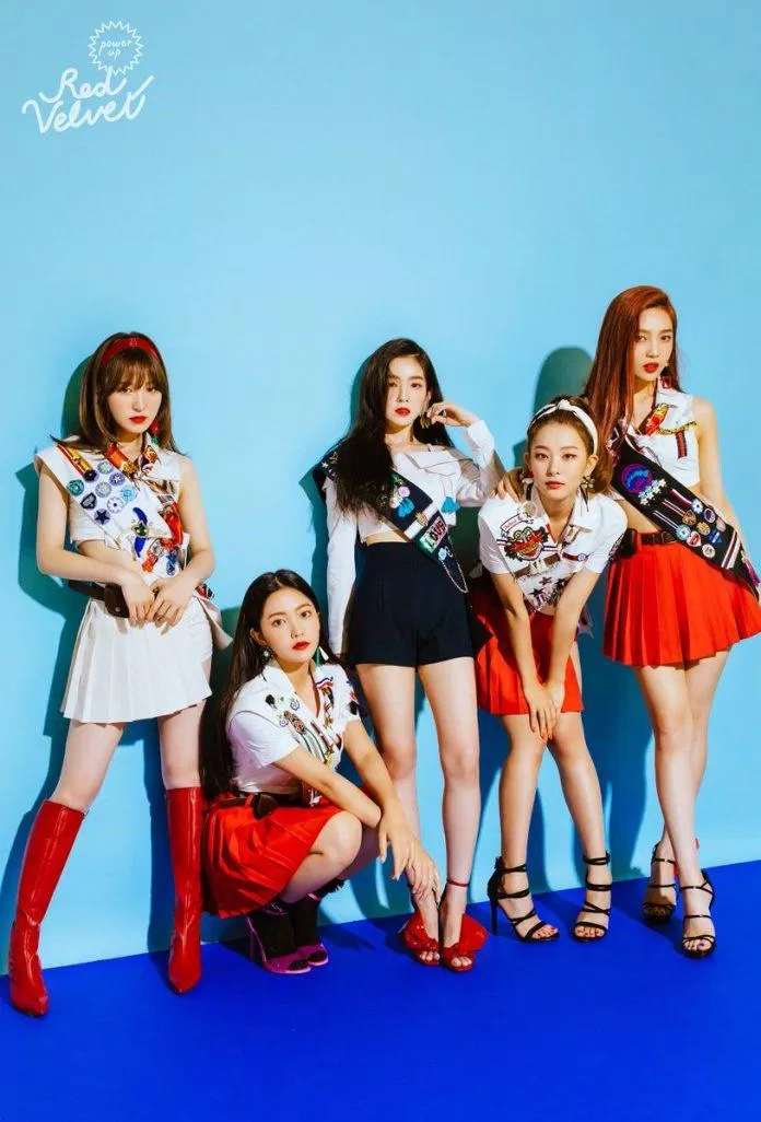 Red Velvet khiêm tốn ở vị trí thứ 7 trong bảng xếp hạng những nhóm nhạc nữ nổi tiếng nhất Nhật Bản nửa đầu năm 2021. (Nguồn: Internet)