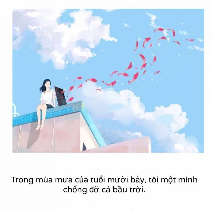 Bạn có từng một mình trải qua những thử thách của thanh xuân? (Ảnh: Internet)