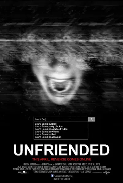 Phim kinh dị Found Footage: Unfriended (ảnh: internet) Phim kinh dị Found Footage: Unfriended (ảnh: internet)