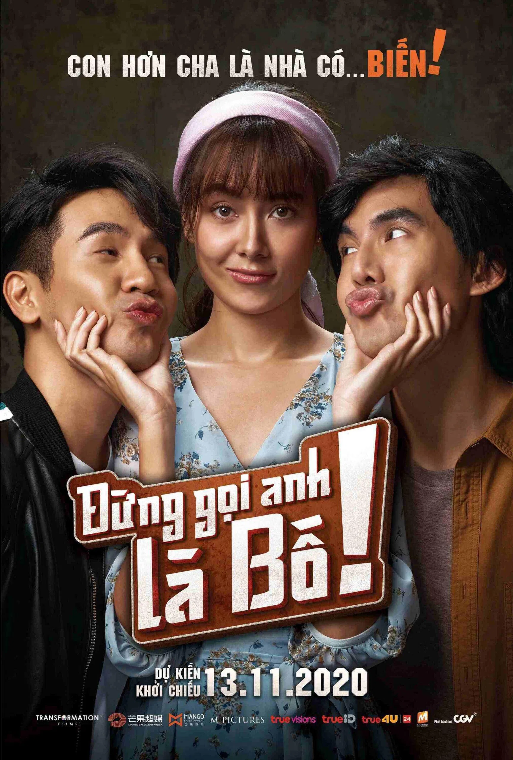 Poster phim Đừng gọi anh là bố. (Ảnh: Internet)