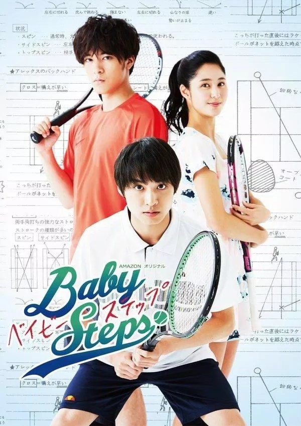 Poster phim Vua Tennis - Baby Steps. (Ảnh: Internet)