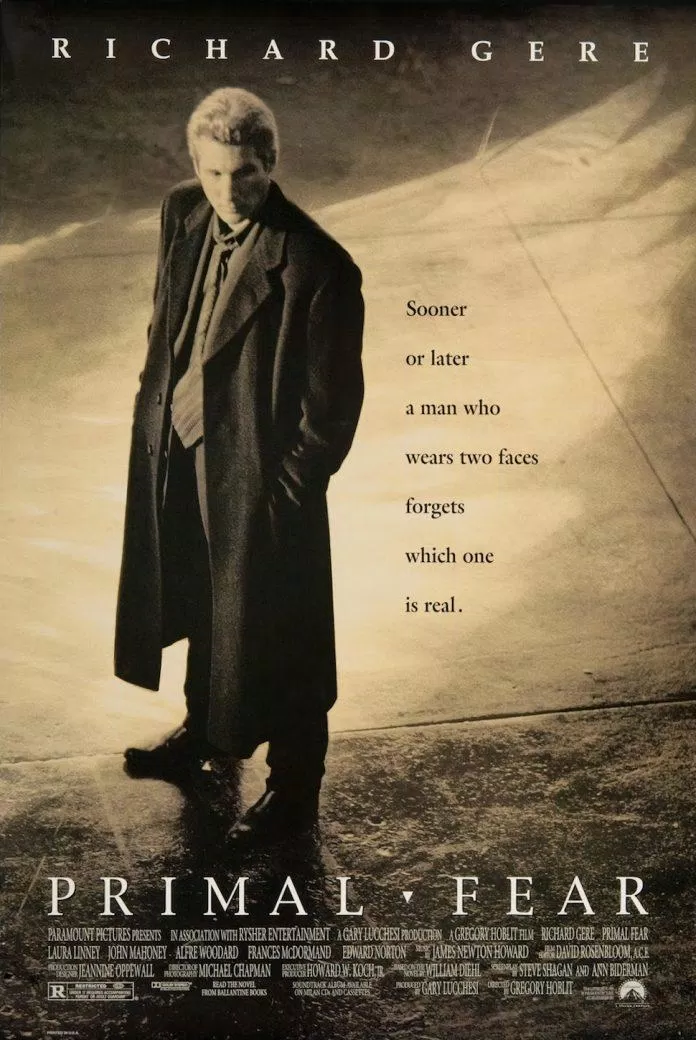 Poster phim Primal Fear - Tột Cùng Sợ Hãi (1996) (Ảnh: Internet)
