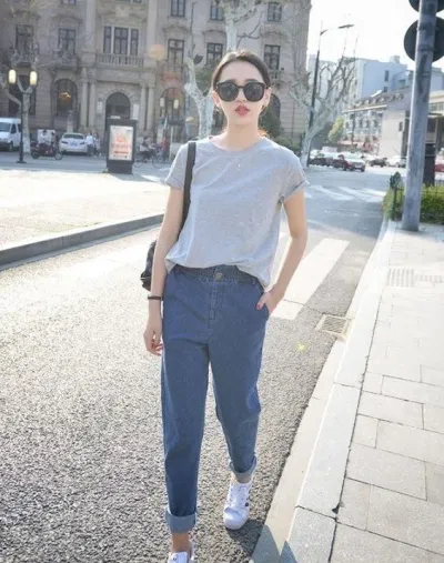 Baggy cạp cao che bụng mỡ hiệu quả (nguồn: internet) Baggy cạp cao che bụng mỡ hiệu quả (nguồn: internet)